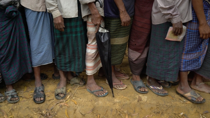 張乾琦「非戰之戰系列創作」作品：《緬甸－背叛承諾》（Burma: The Promise Betrayed）